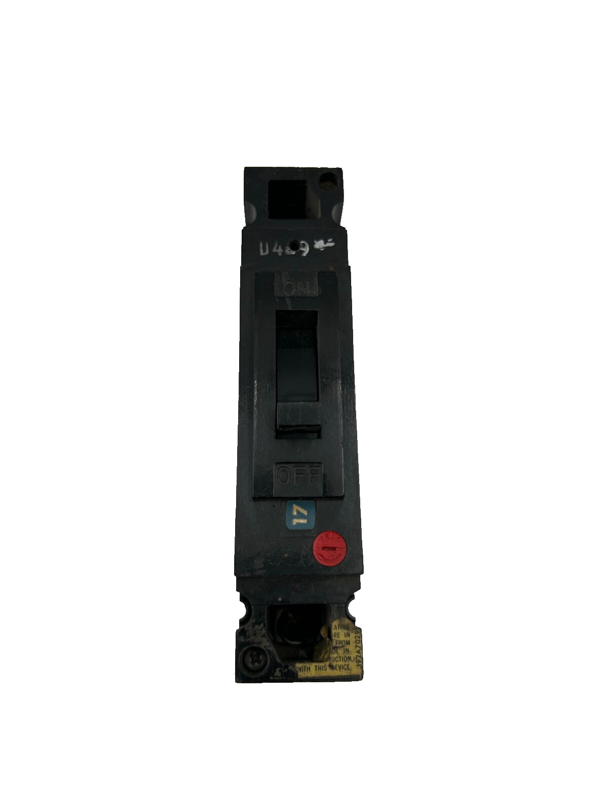 GE TED113020 Circuit Breaker, 20A, 1P, 277V – Lot of 3