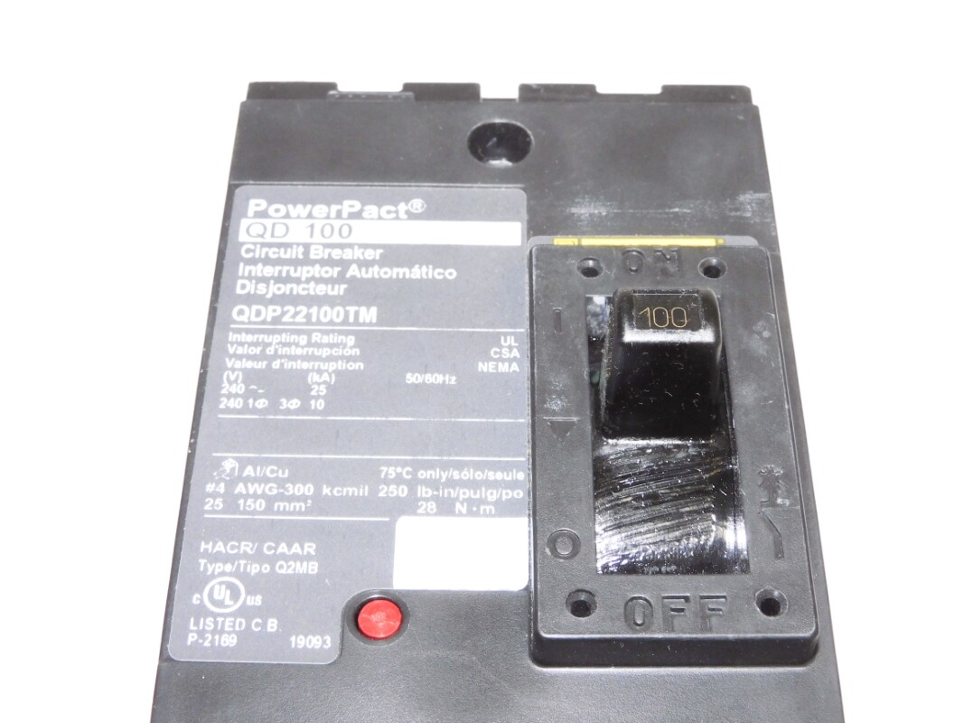 SQUARE D QDP22100TM 240V 100A NSMP