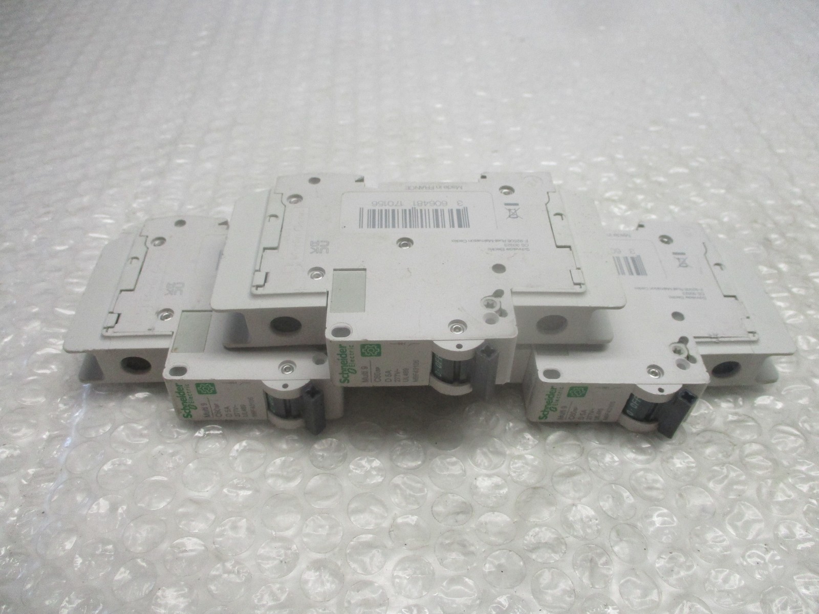SCHNEIDER ELECTRIC M9F43105 BREAKER 1POLE 5AMP LOT OF 3 NSNP