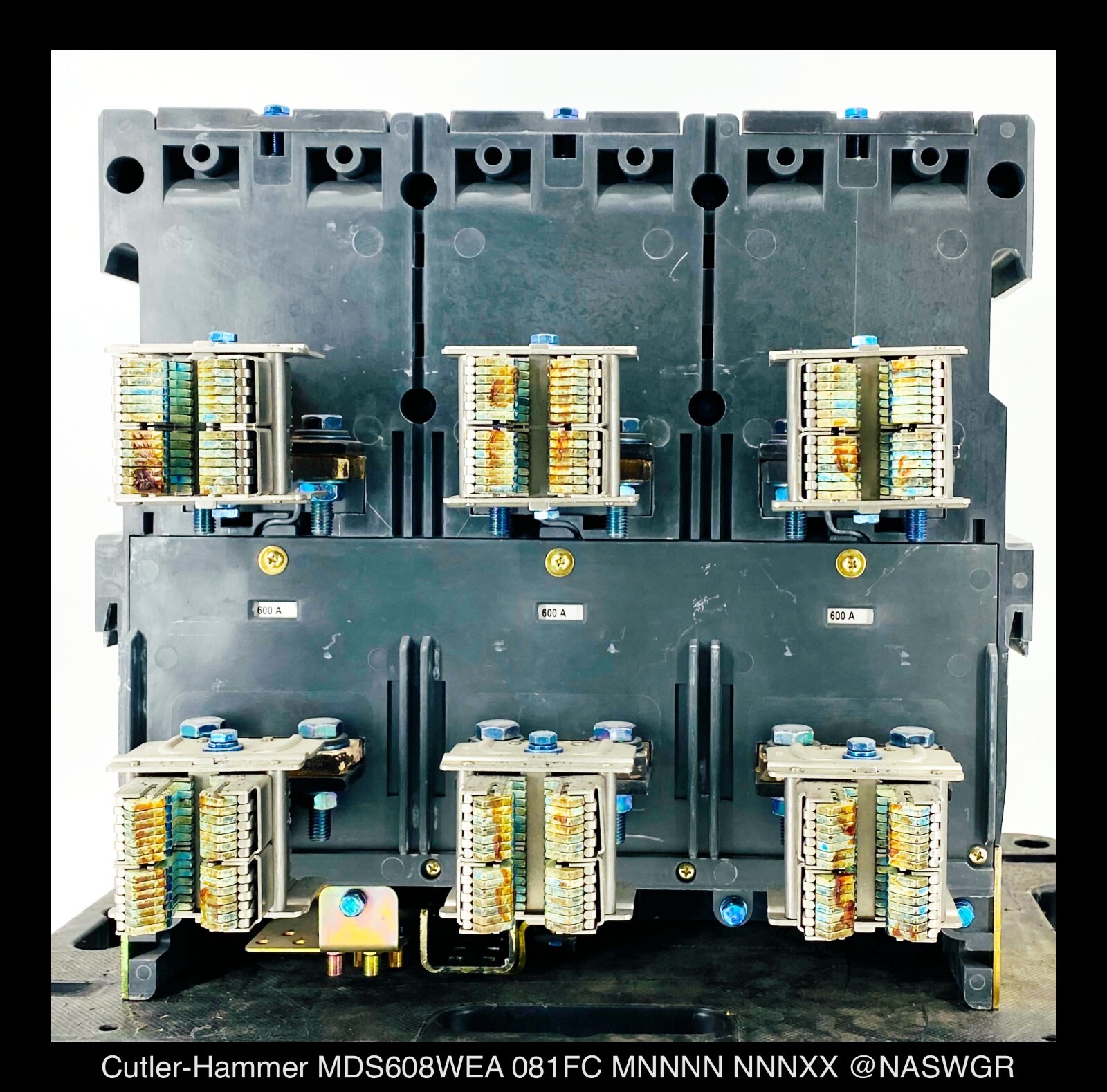 Cutler Hammer Magnum DS MDS608 Breaker (M/O,D/O) ~ 600 Amp – Tested/1Yr Warranty
