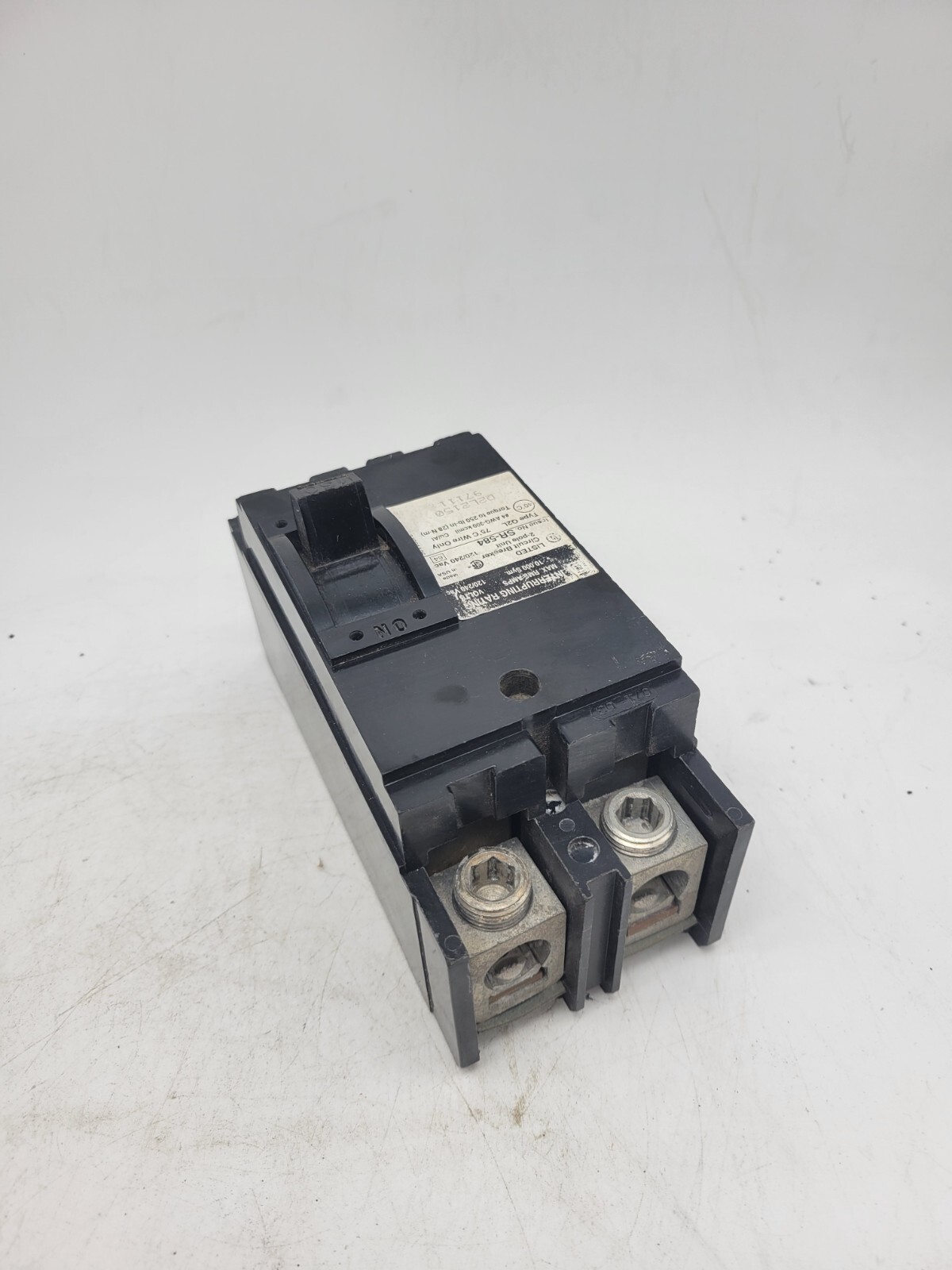 Square D Q2L2150 Feed-Thru Circuit Breaker 150A 120/240V 2P 1PH Type Q2L 150 AMP