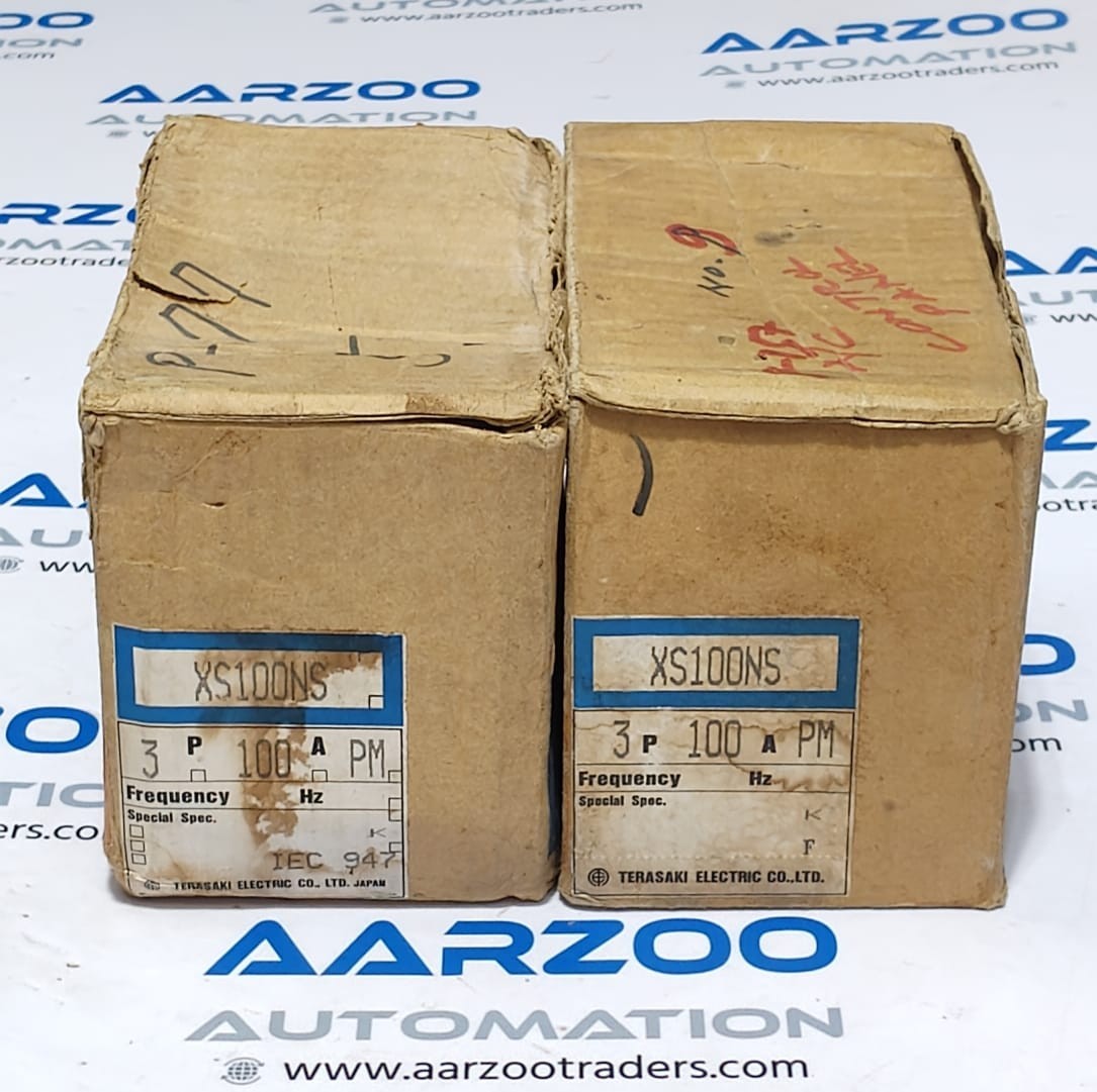 NEW TERASAKI XS100NS 3 POLE 100 AMP TemBreak CIRCUIT BREAKER AC600V DC250V