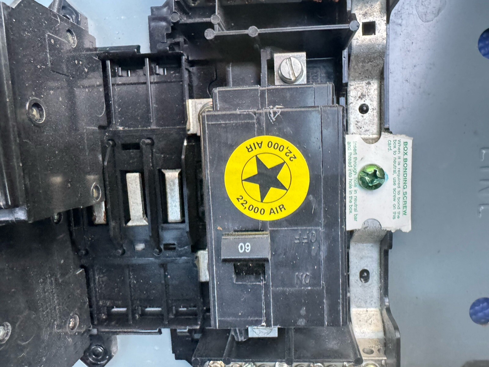 Breaker Panel C PowerDistribut Square D OOC16US 240/120 w/BrakerCingular Labarge