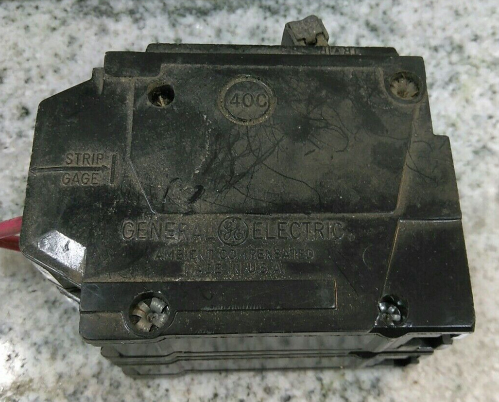 General Electric/BREAKER /TQL2120/20A/2P/240VAC/GROVE/ TYPE TQL-AC /USE(L168