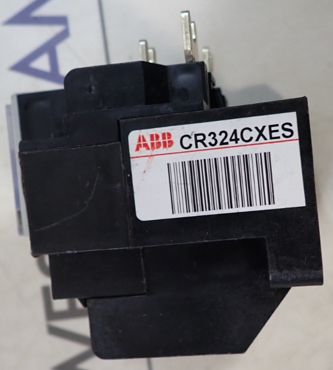 ABB CR324CXES 1.6-3.4 Amp 600 VAC 3 Pole Solid State Overload Relay -TESTED