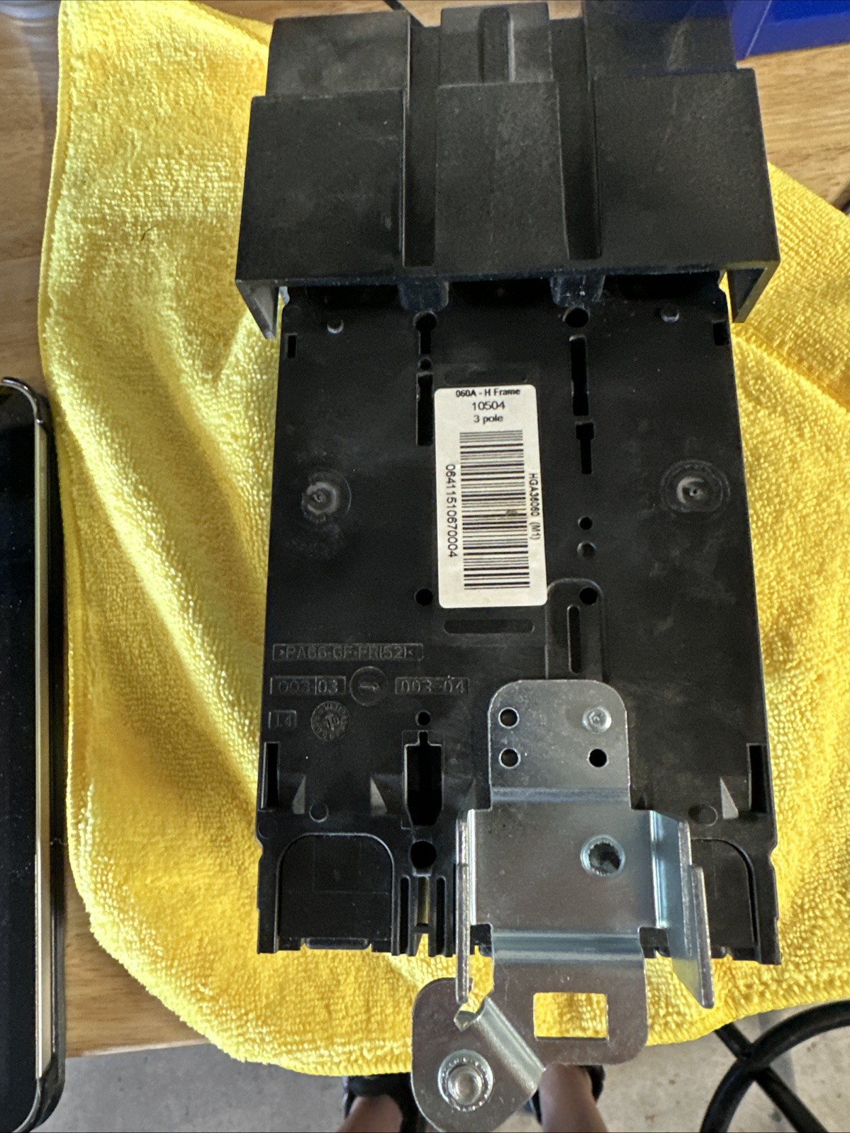 Square D HG 060–hga36060 I Line Breaker 60 Amp Free Shipping…used