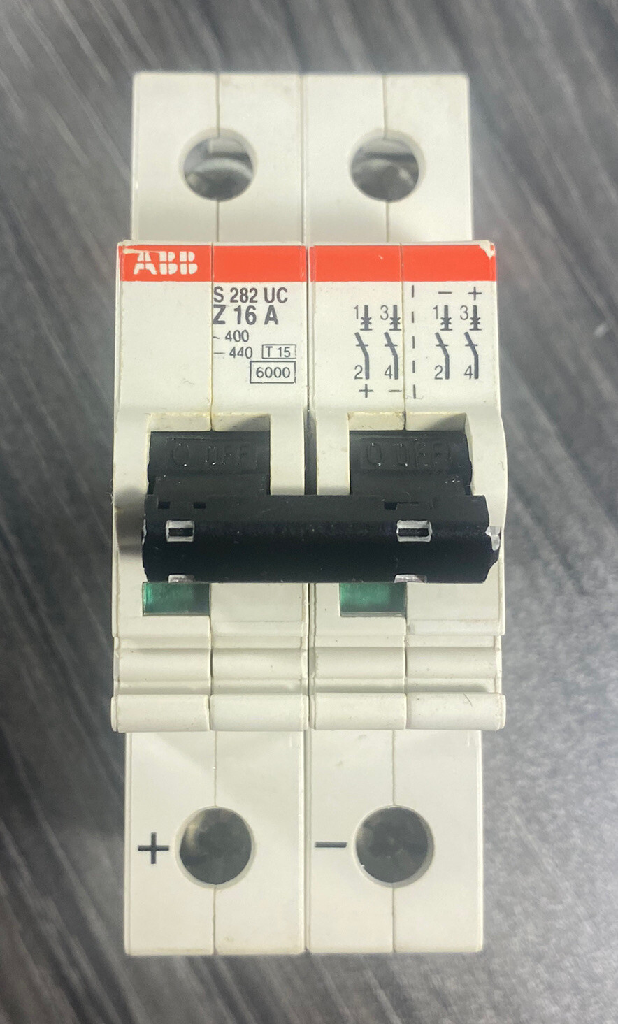 ABB S282UC-Z16 S 282 UC Z 16 Miniature Circuit Breaker 2-Pole Z-Curve – USA