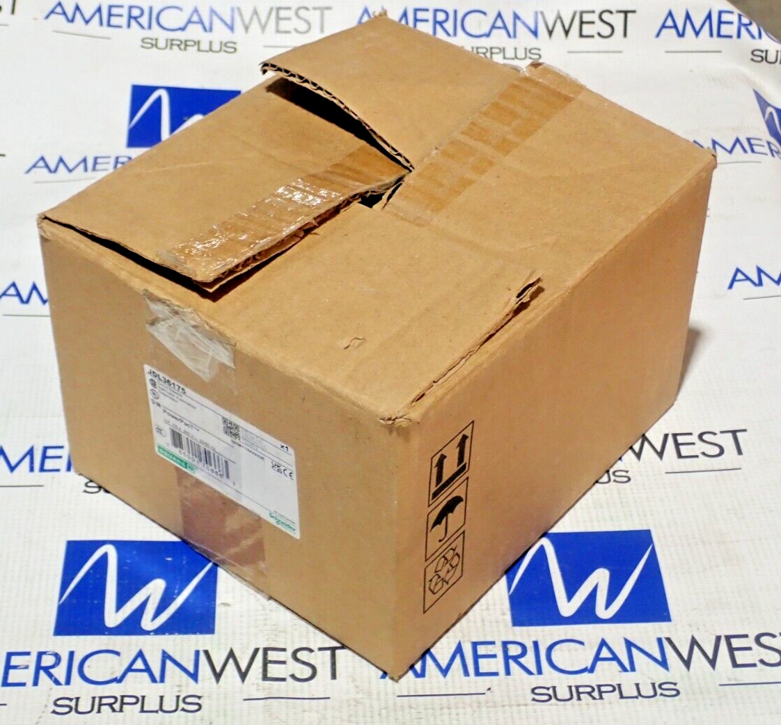 NEW Square D JDL36175 Schneider 175 Amp 3 Pole 600V PowerPact Circuit Breaker