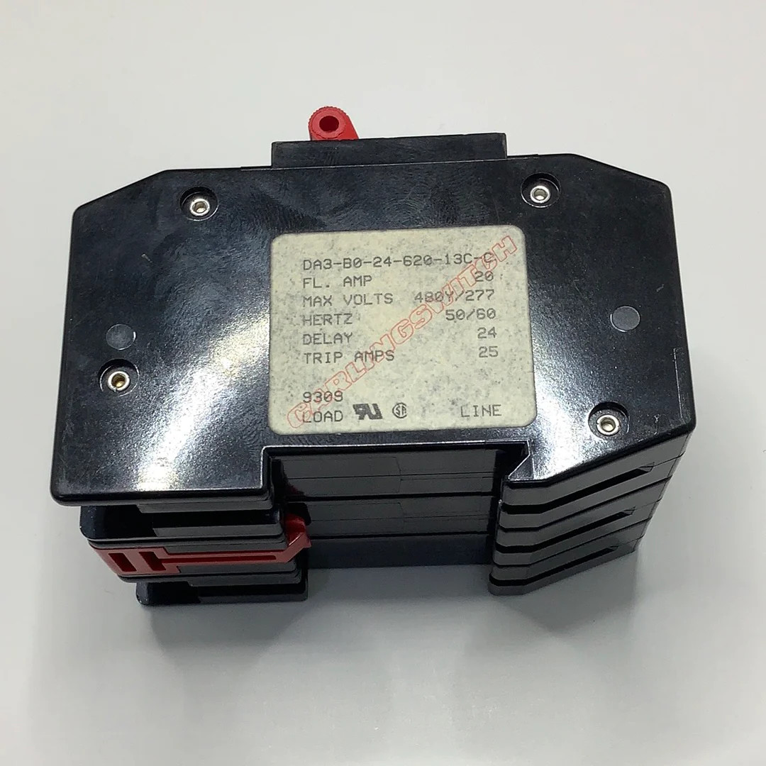 DA3-B0-24-620-13C-C – CARLING -20 Amp, D-Series, 3 Pole, Medium Delay UL Recogni