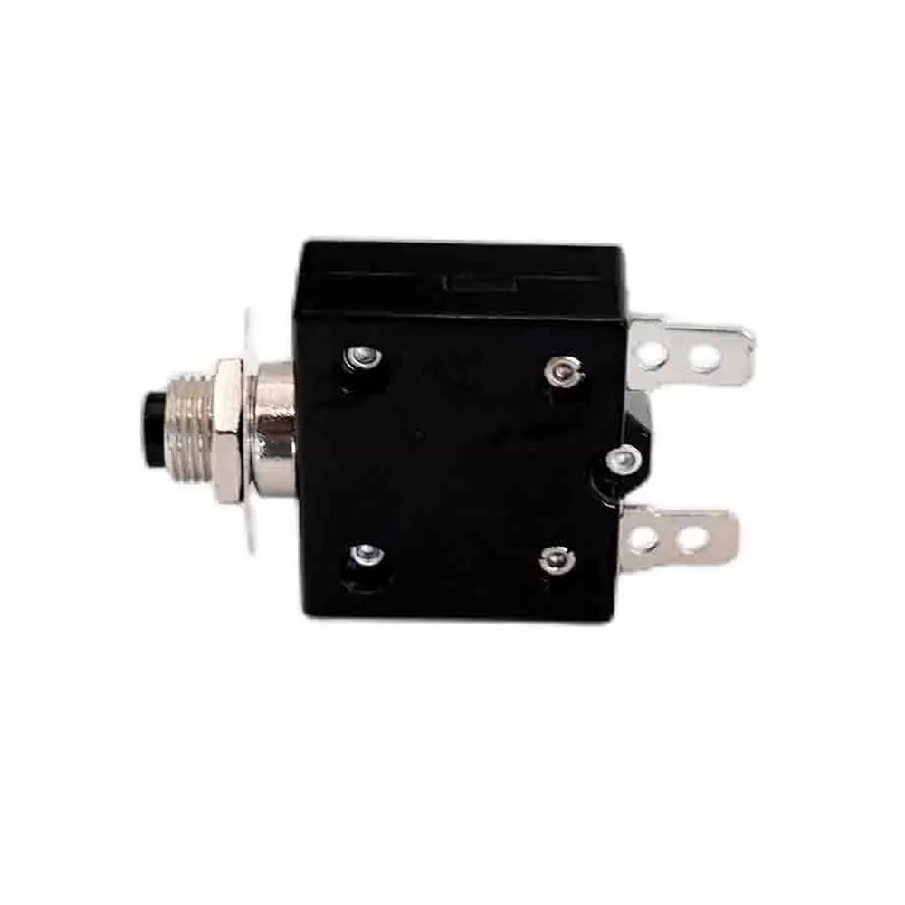3PC Universal 5-50 Amp Push Button Thermal Circuit Breaker 12-50V DC 125-250V