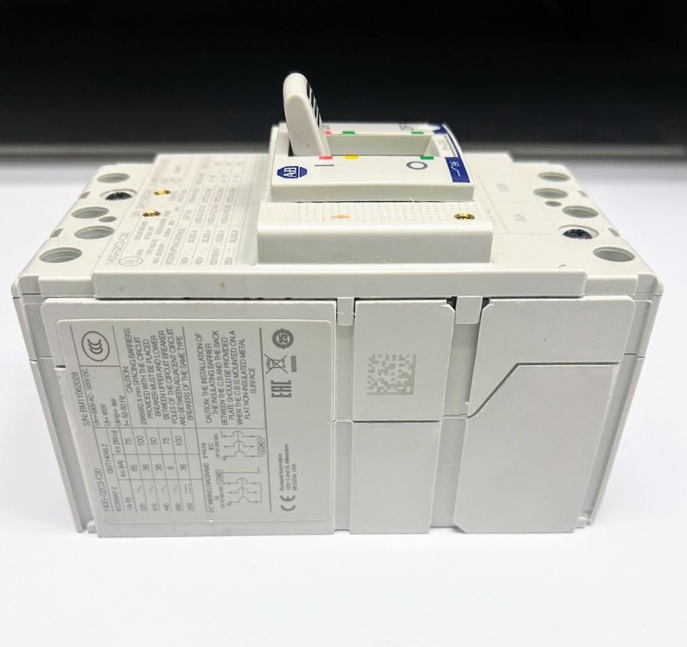 Allen-Bradley 140G-G2C3-C30 Circuit Breaker 30A 3-Pole 600V MCCB Bulletin 140G