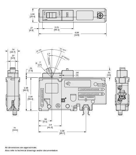 HOM120PDF – HomeLine 20 Amp Dual Function Circuit Breaker