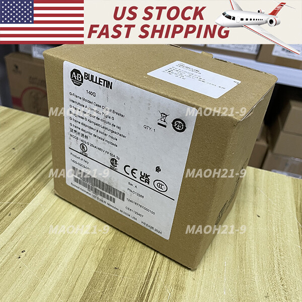 140G-G2C3-C50 NEW AB 3-Pole 480V Molded Case Circuit Breaker Free delivery