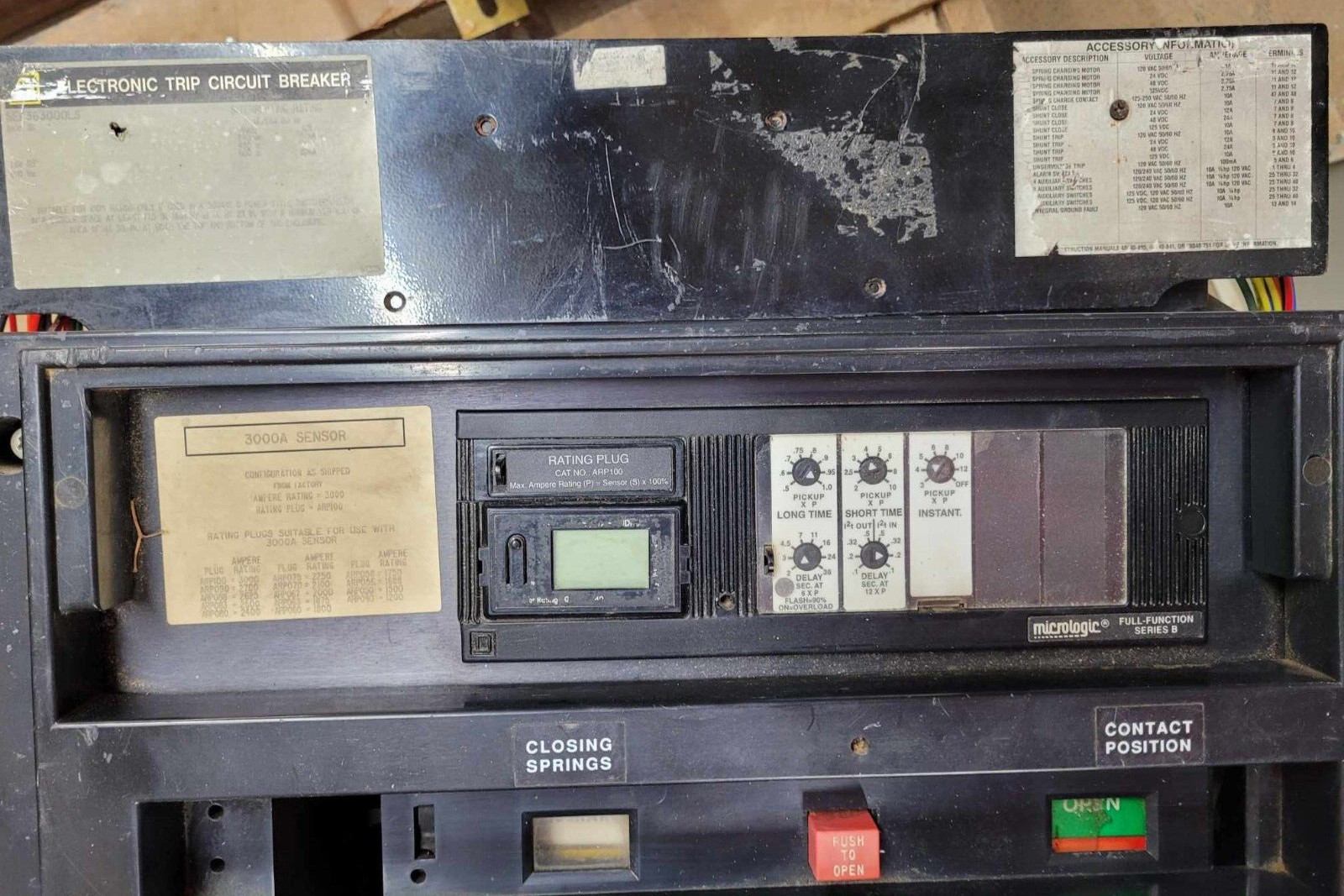 Square D SE Breaker 3000A 3000 Amp SEF363000LS 600v 3 Pole *As-is, READ*