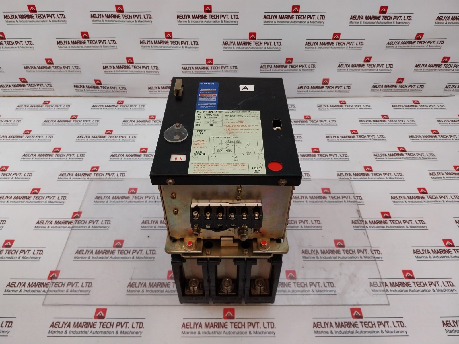Terasaki Electric TL-400E TemBreak Circuit Breaker TMC4LE 3 Pole AC690V 50-60Hz