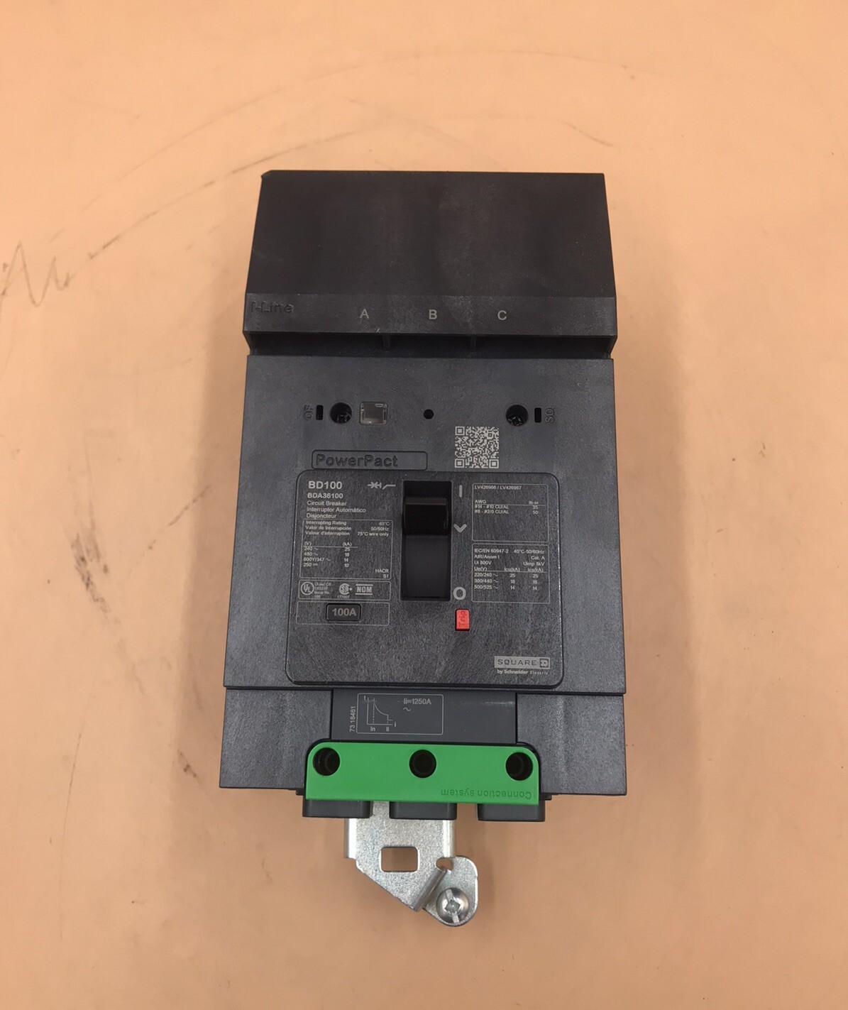 HOUSTON STOCK NEW SQUARE D BDA36100 POWERPACT BDA 100 AMP FREE 2 DAY AIR BUY NOW