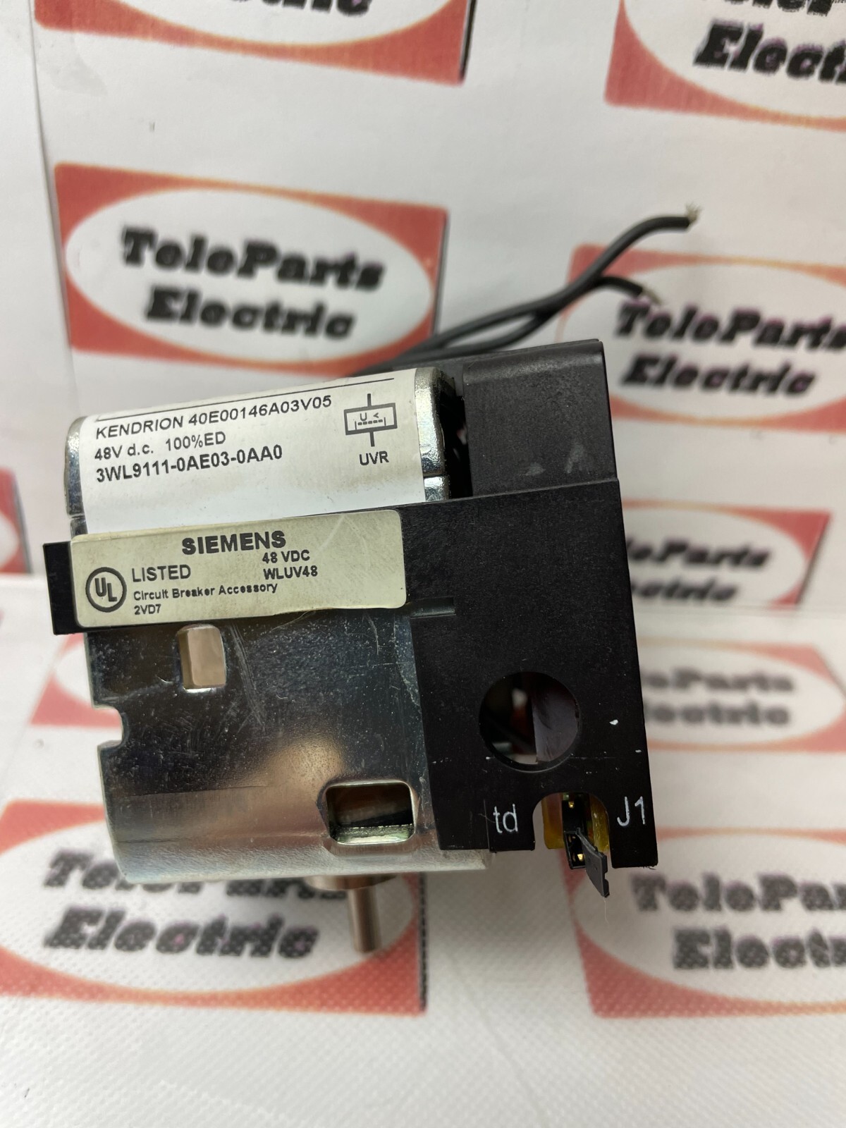 SIEMENS UNDER VOLTAGE RELEASE 48 VDC USED (STOCK S-405)