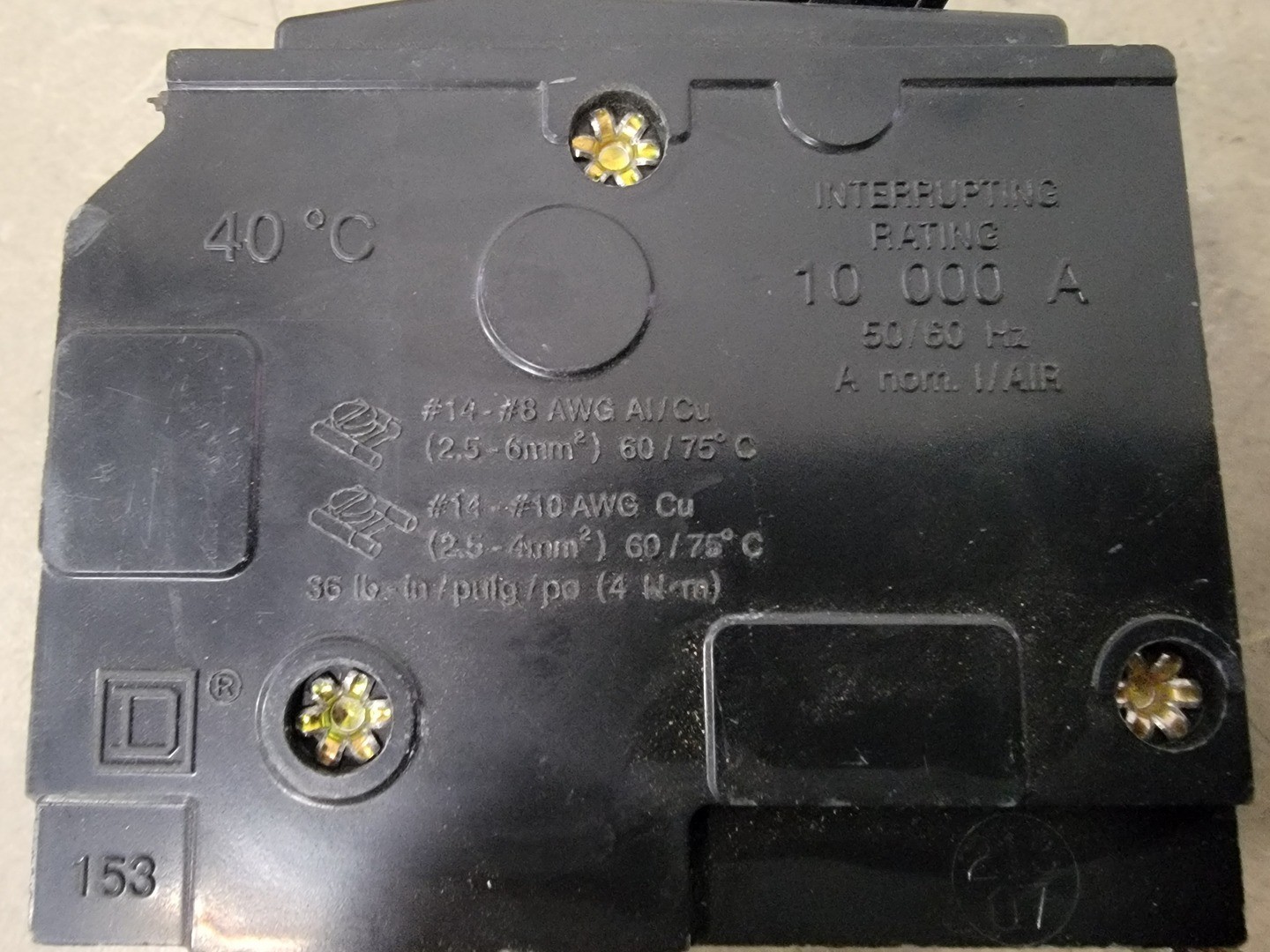 SQUARE D QO120 20 Amp, 2 Pole, 120/240 volts Circuit Breaker QO220 – Parts
