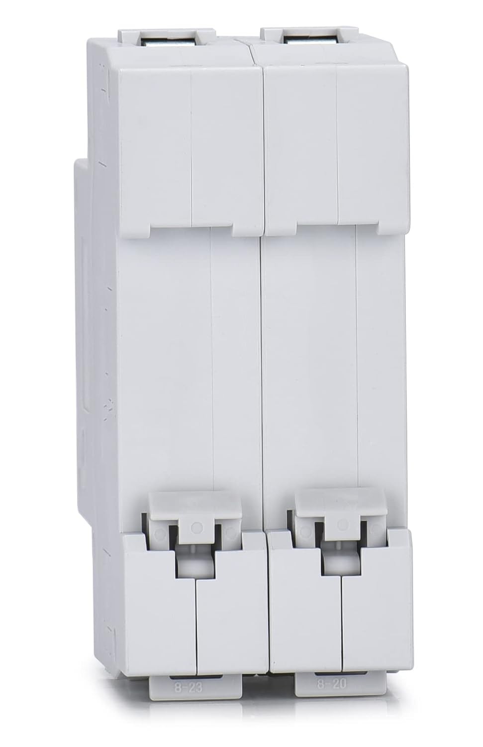 AC Miniature Circuit Breaker, 20 Amp 120V/240V 2 Pole DIN Rail Mount Circuit Bre