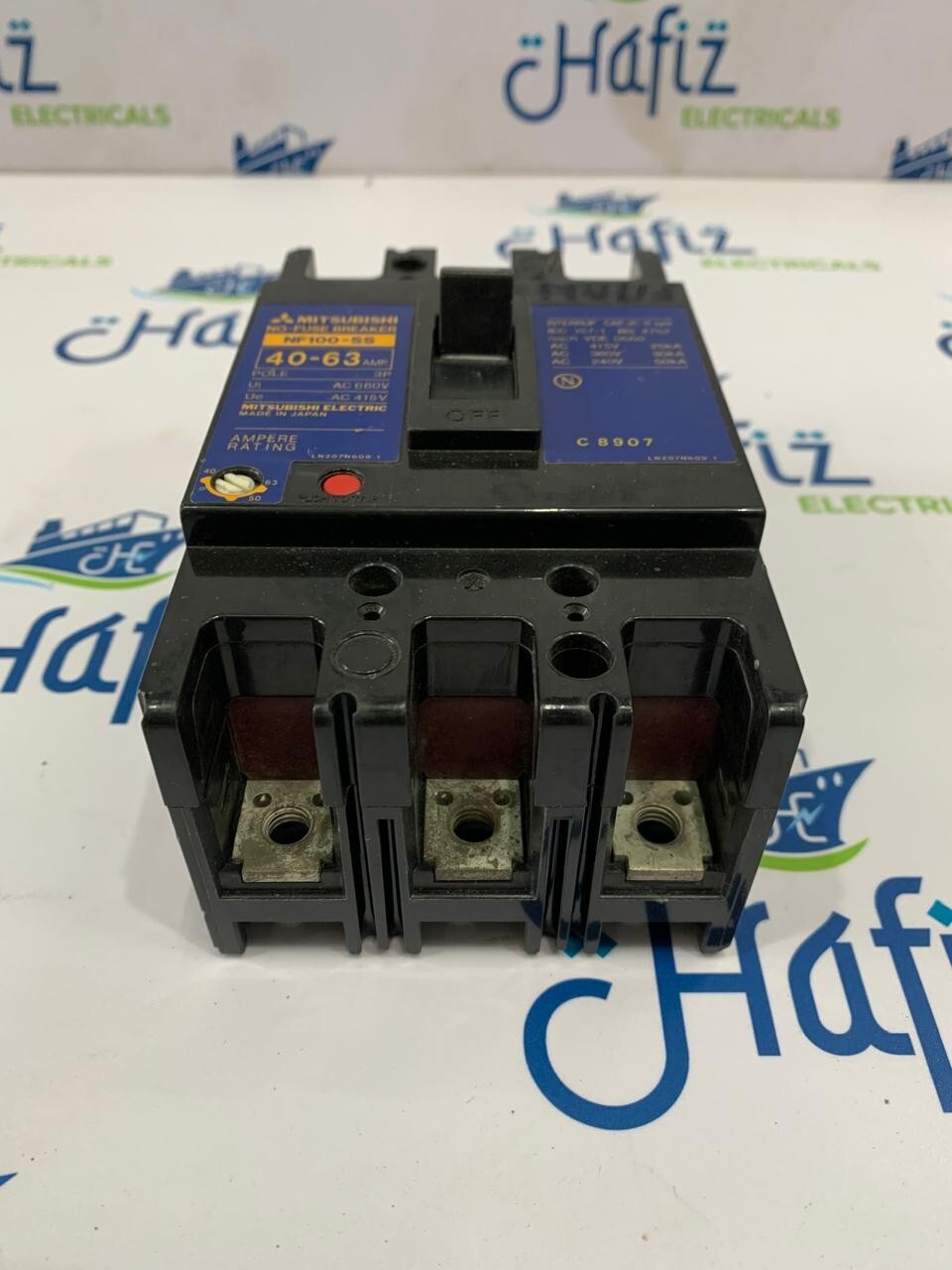 MITSUBISHI NF100-SS CIRCUIT BREAKER 40-63 A SELECTABLE FREE FAST SHIPPING