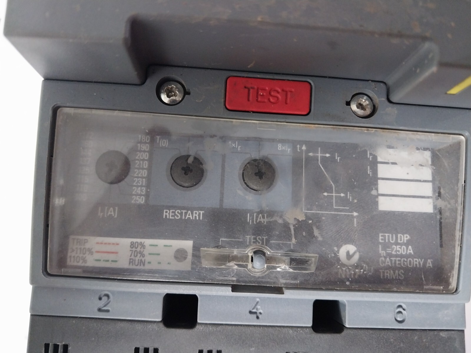 Siemens 3VT2 Circuit Breaker 3VT2725-2AA36-0AA0 250A