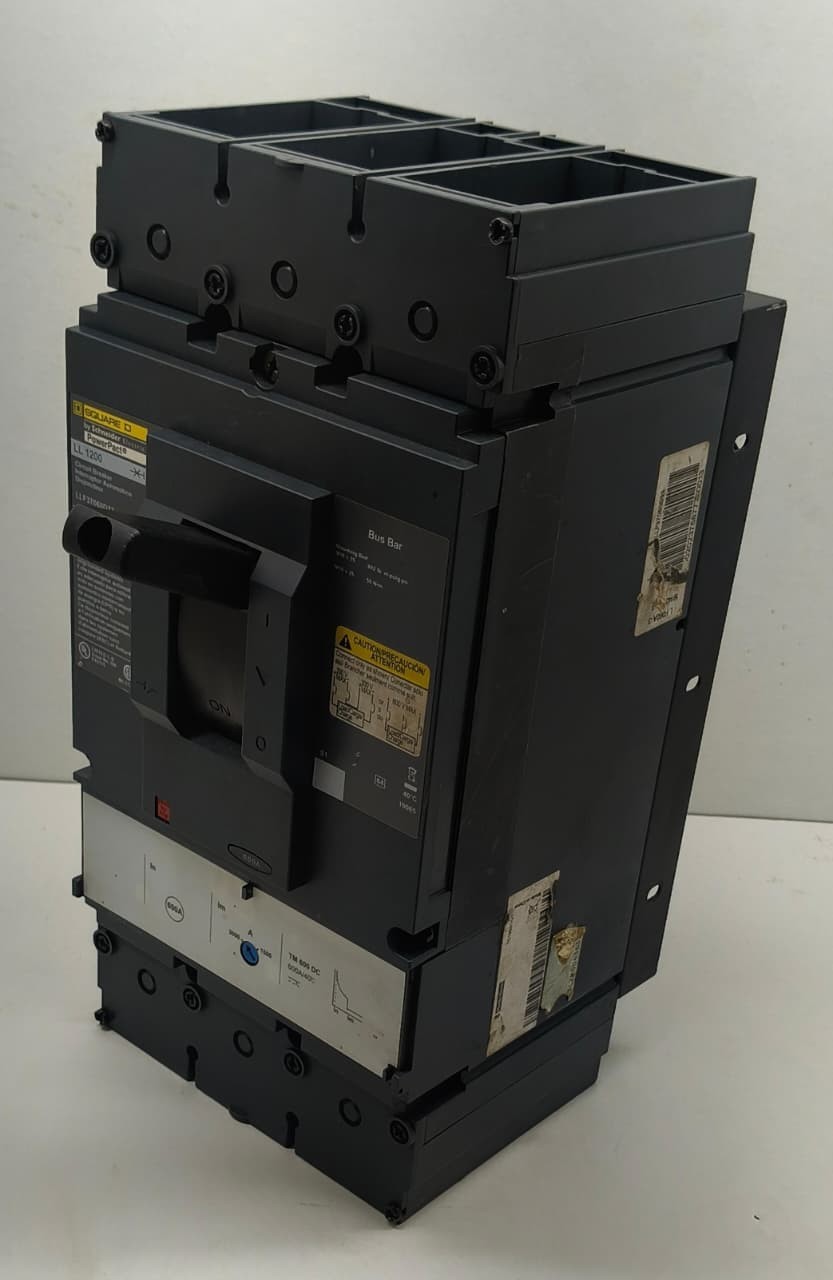 SQUARE D POWER PACT LL 1200 LLF37060D33 600A CIRCUIT BREAKER