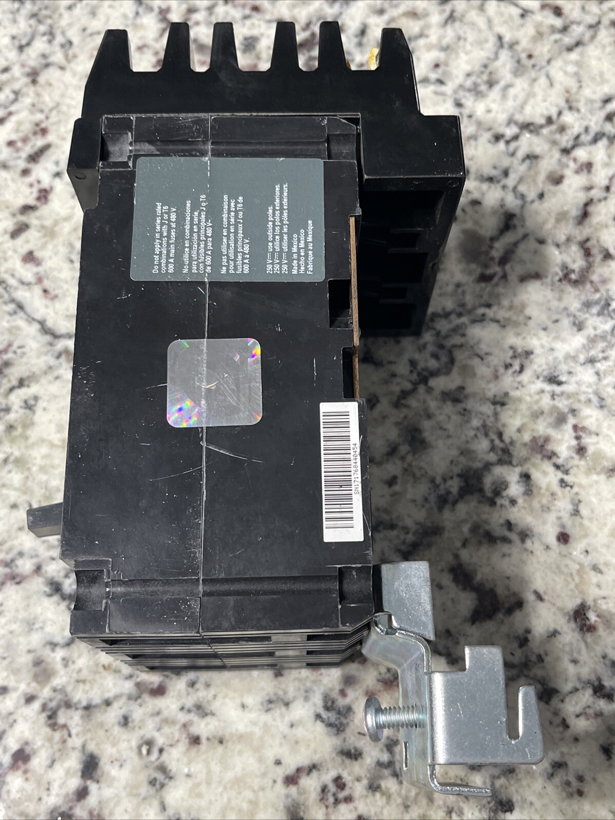 Square D 3 Pole 90 Amp 600v Gray Label Circuit Breaker – FH36090