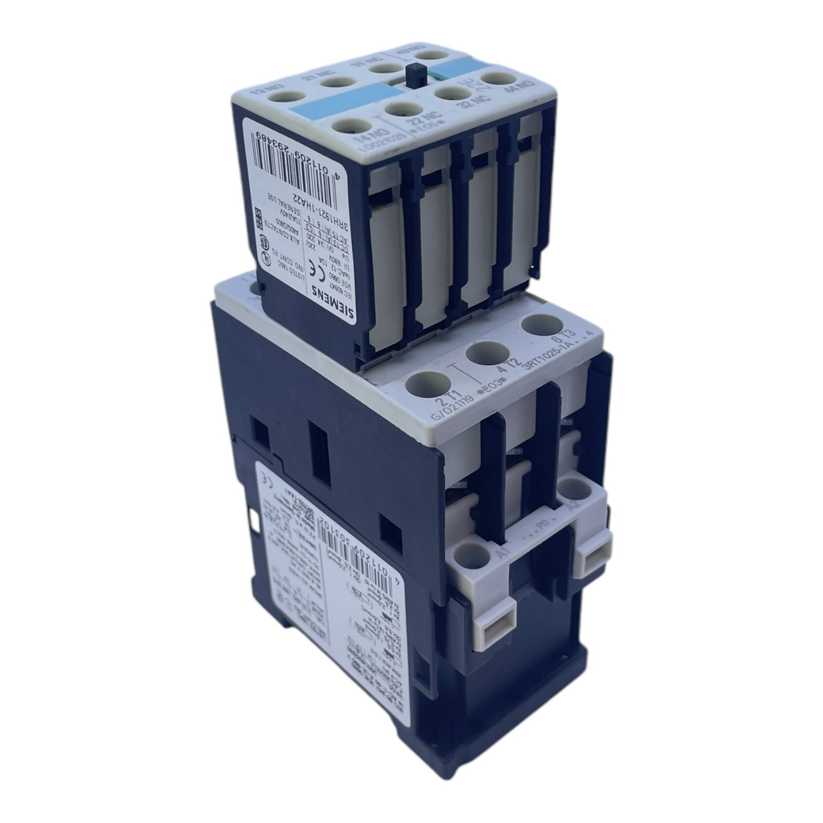 Siemens 3RT1025-1AP04 Circuit Breaker 3RH1921-1HA22 Siemens 3RT1025-1AP04 3RH1