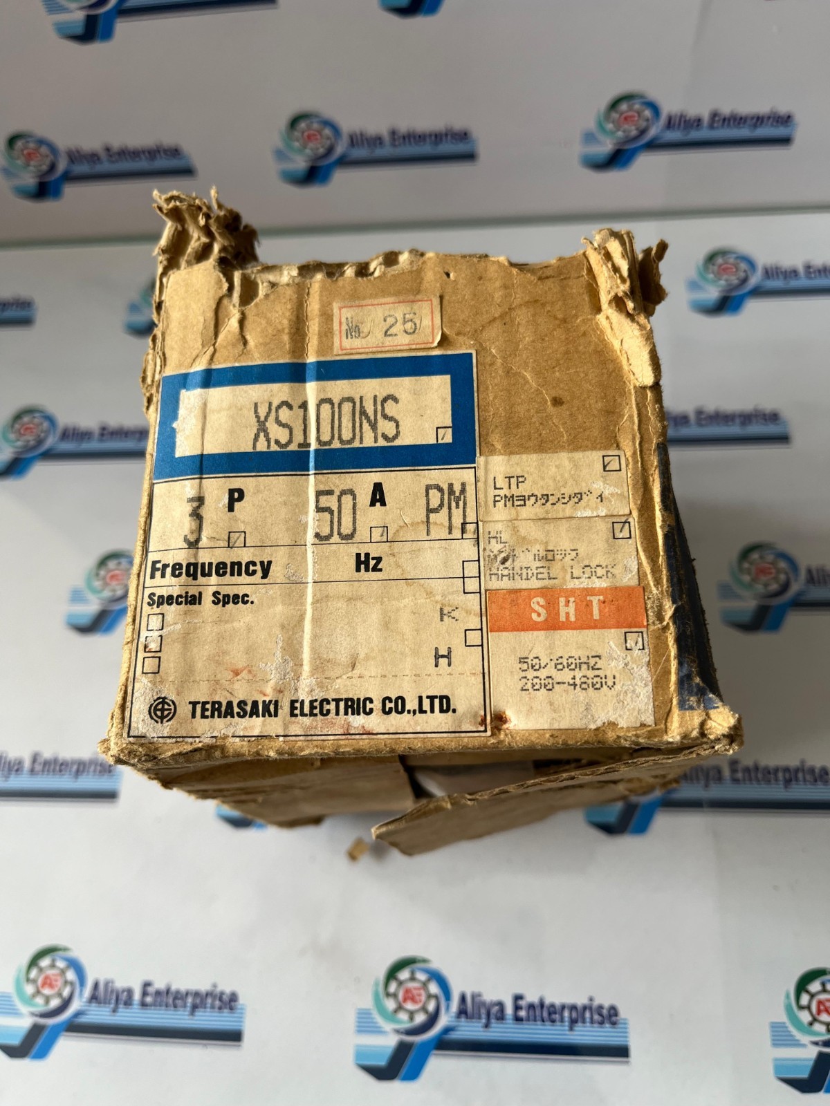 TERASAKI XH100NS 50A 3POLE CIRCUIT BREAKER FREE FAST SHIPPING MADE IN JAPAN