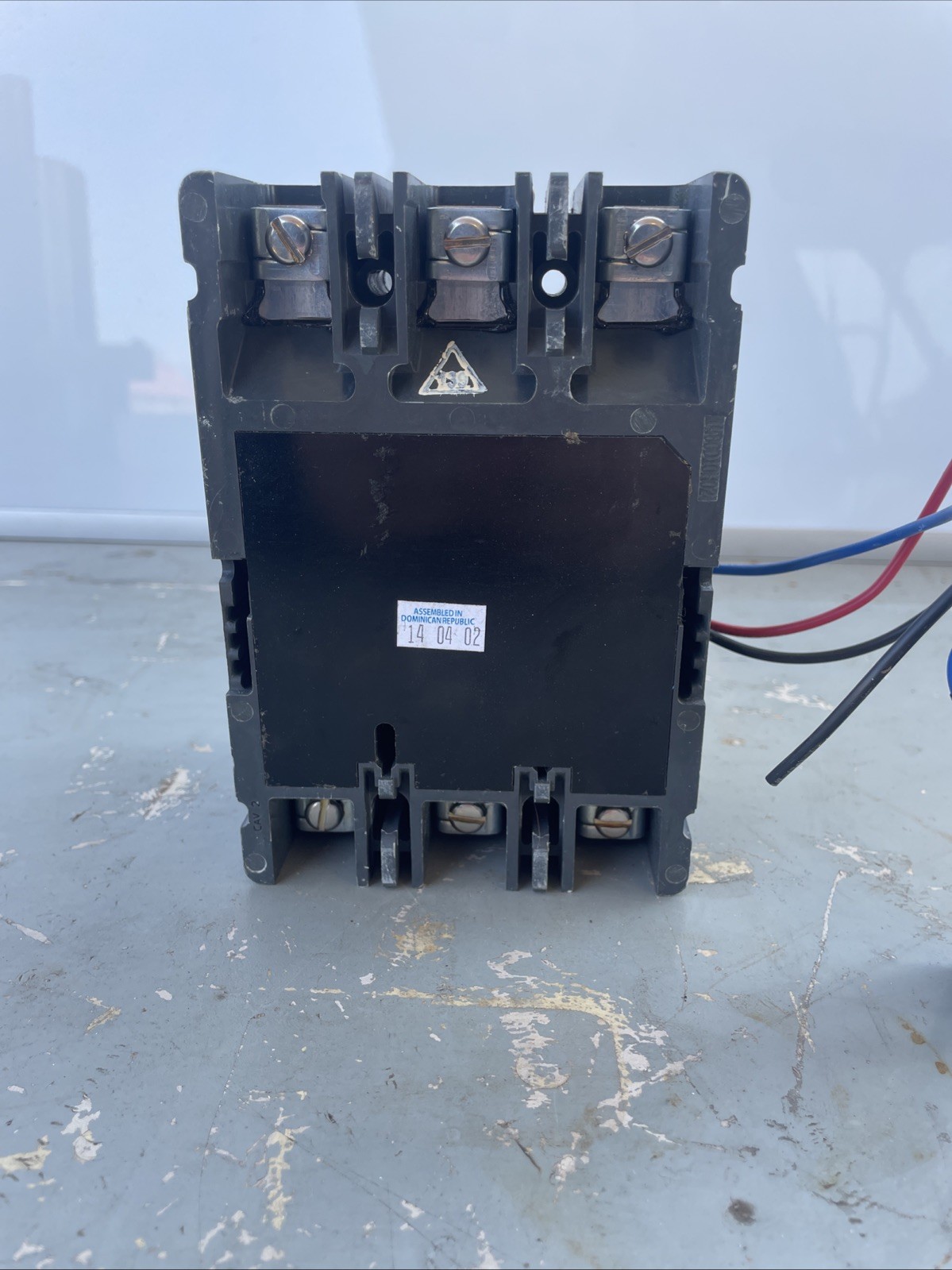 Used EATON /Cutler Hammer HMCP015EOC 15 Amp 600 Volt 3 Pole Circuit Breaker