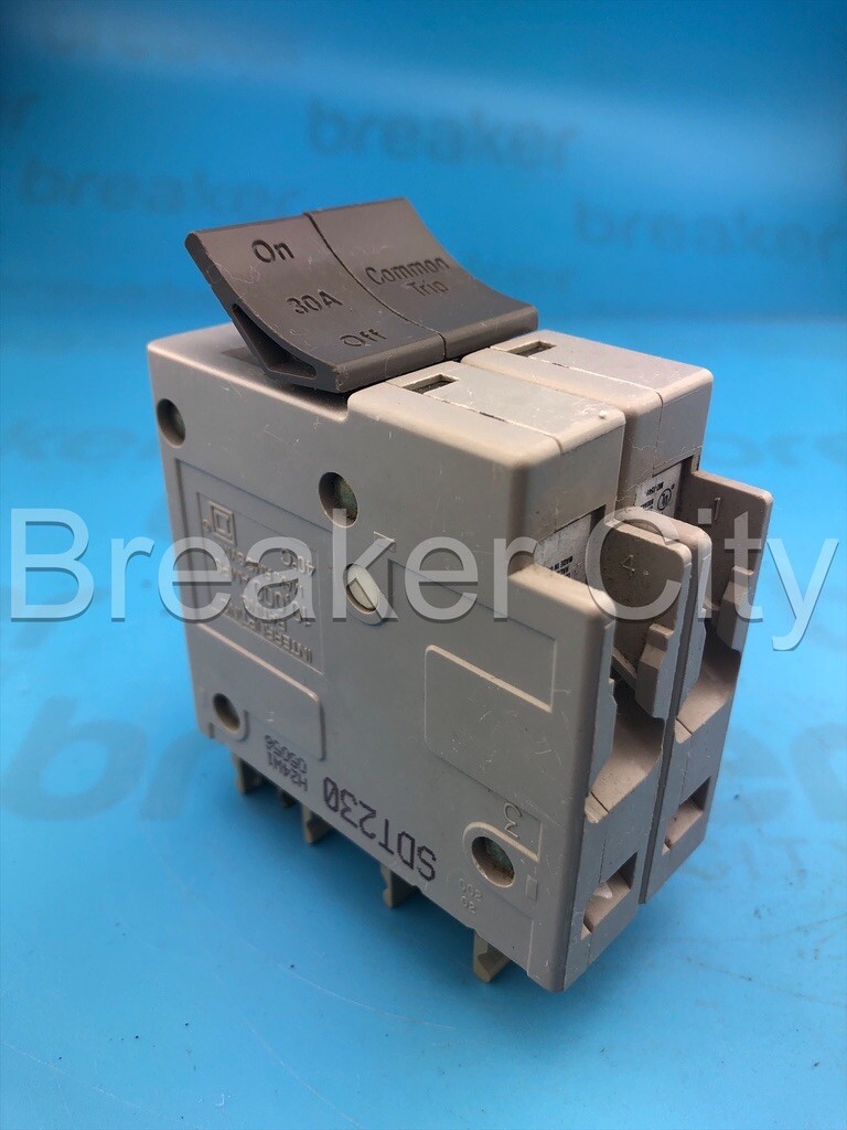 Square D Trilliant SDT230 30 Amp 2 Pole Type SDT Circuit Breaker 240VAC *READ