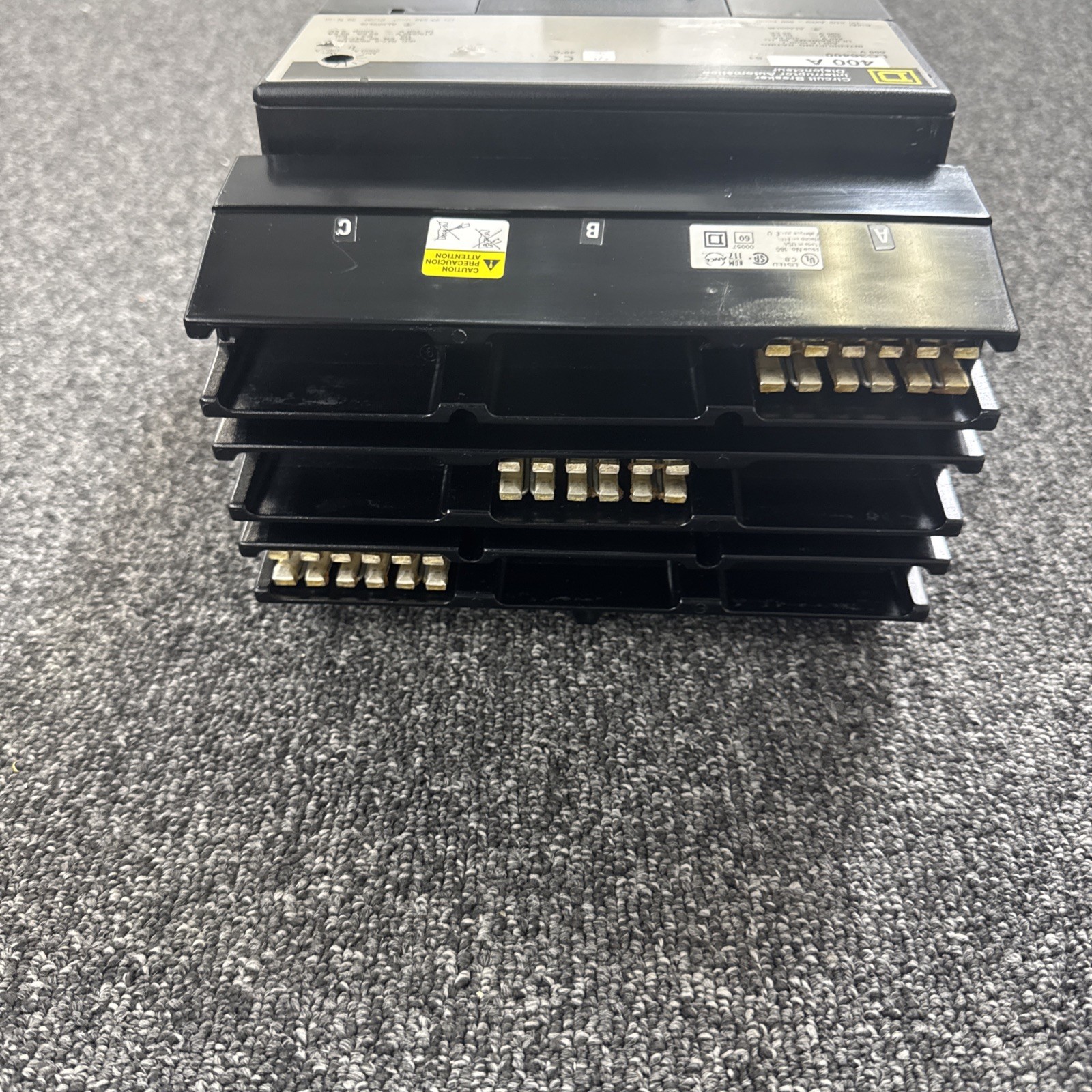 SQUARE D LC36400 3P 400 AMP 600V I-LINE CIRCUIT BREAKER RECONDITIONED AND TESTED