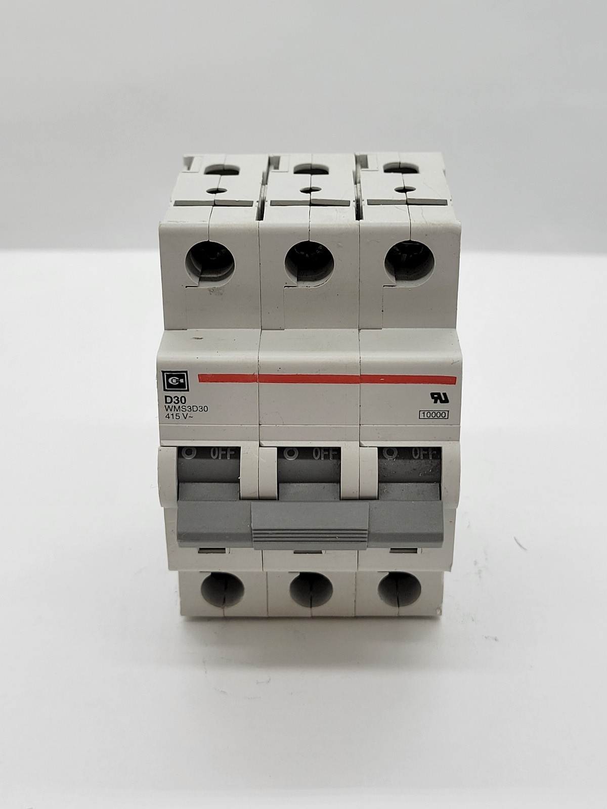 Cutler-Hammer WMS3D30 Miniature Circuit Breaker 30A 3P 415V 10KA D30