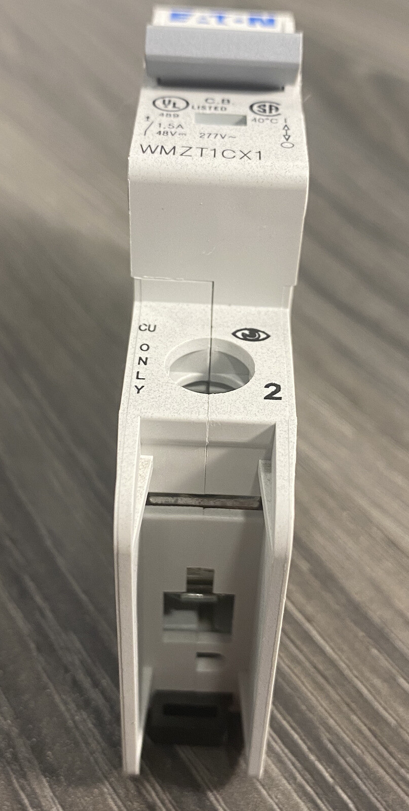New Eaton WMZT1CX1 Miniature Circuit Breaker 1.5A 277V 1-Pole 48VDC – USA