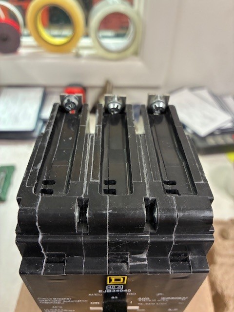 Square D EJB34030 3 Pole Circuit Breaker Schneider Electric New In Box