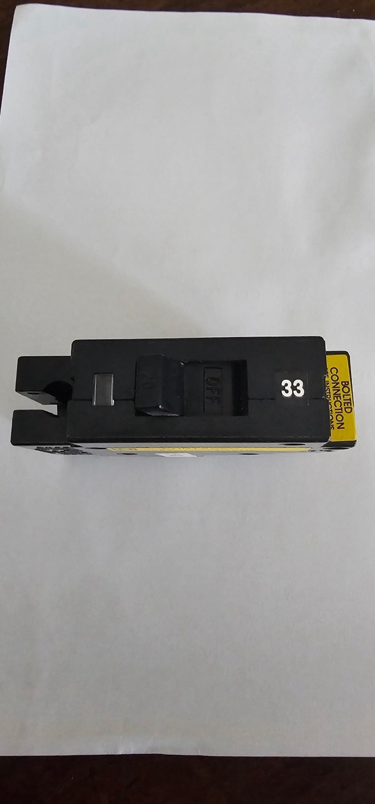 Square D EHB14020 20A Circuit Breaker @ 277 VAC Type EHB4 1 Pole 20 Amp