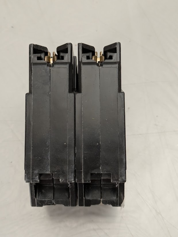 General Electric Q-Line Double-Pole 15 Amp 2 in. Circuit Breaker Black 2-Pole