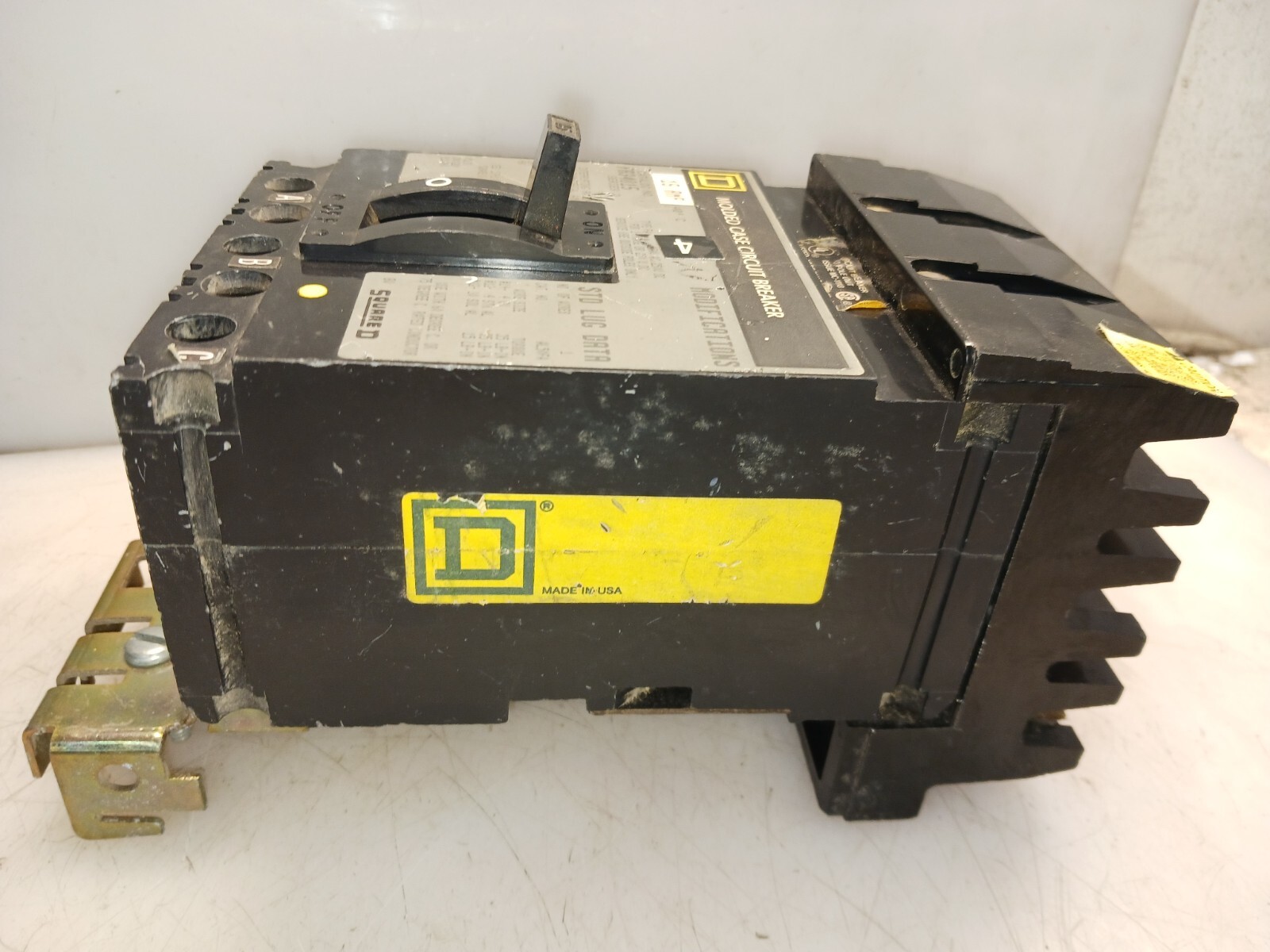SQUARE D 15 AMP I-LINE CIRCUIT BREAKER 3 POLE 480 VAC FA34015
