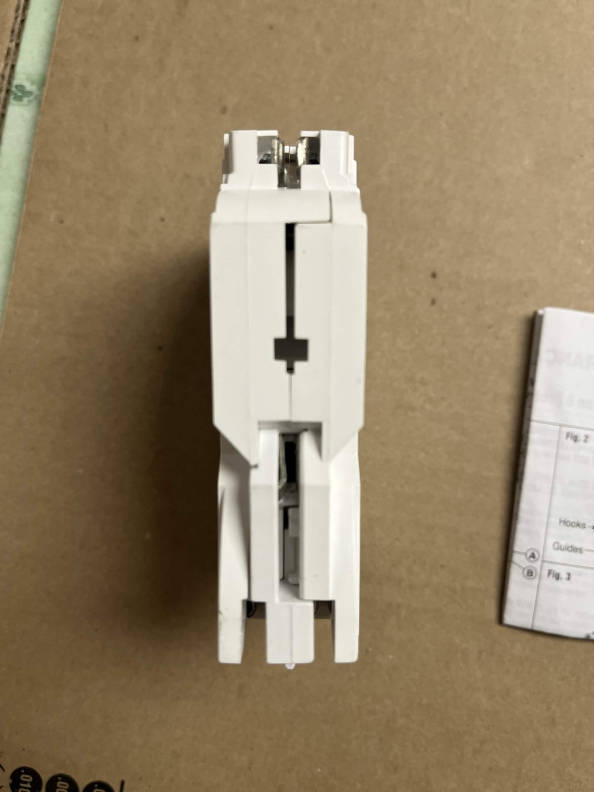 New Open Box Leviton LB115-DS 15 Amp 1-Pole Smart Dual Function AFCI/GFCI Breake