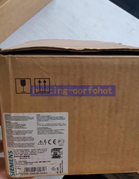 1PCS New Siemens Circuit breaker 3VT2725-3AA36-0AA0 3VT2 725-3AA36-0AA0