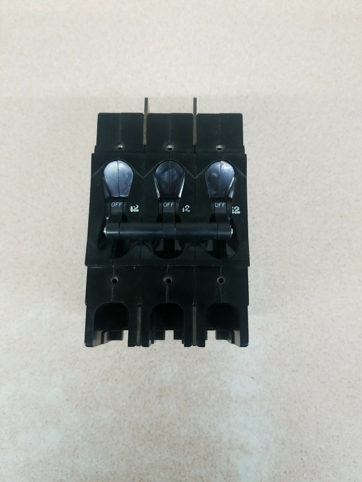 Airpax 12A Series 3 Pole 12A Breaker T