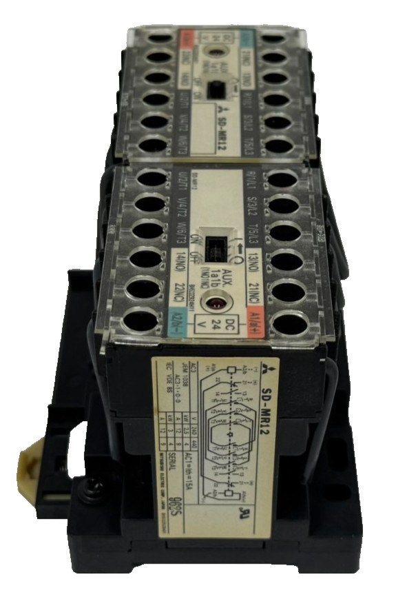 NEW MITSUBISHI SD-MR12 CONTACTOR SDMR12