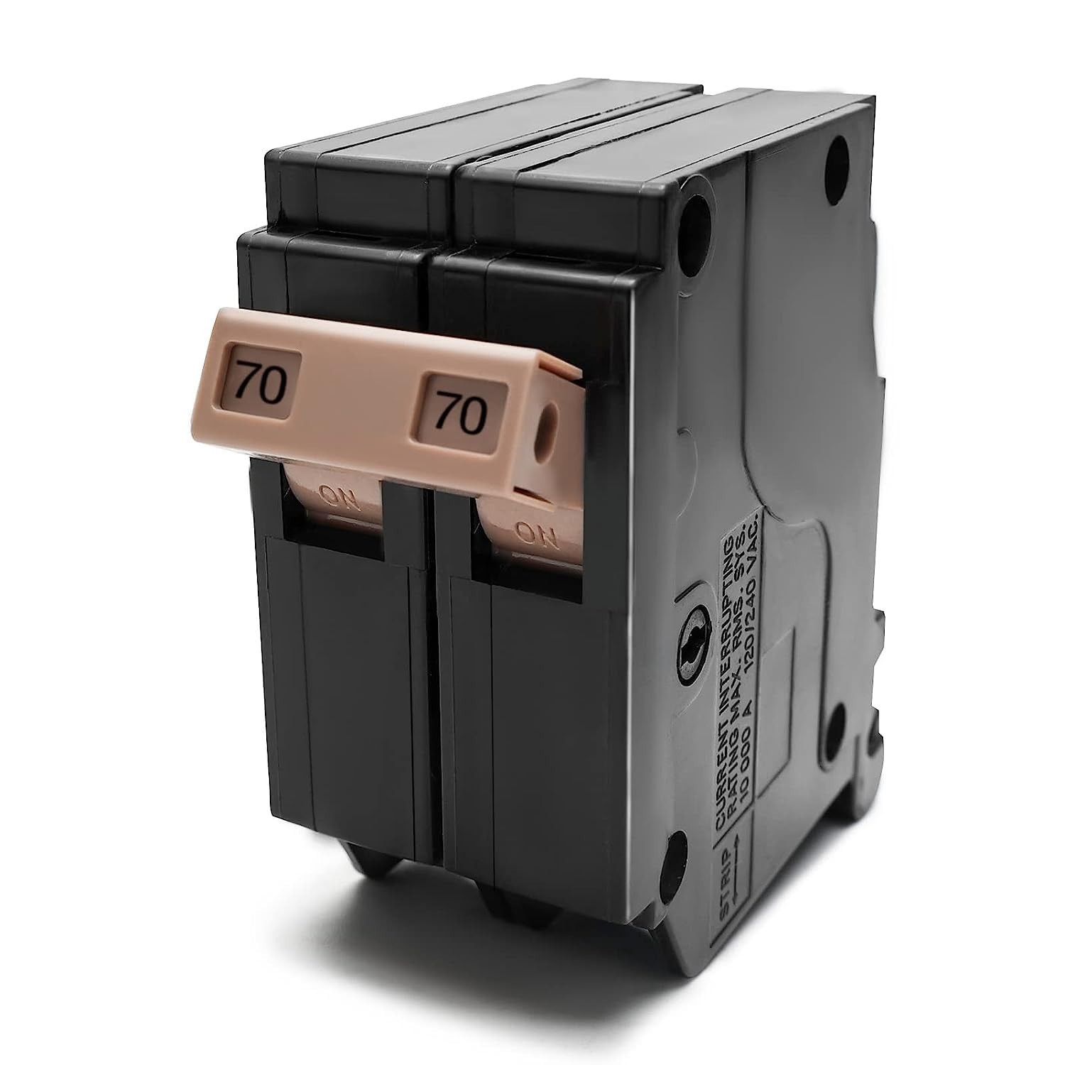 270 2-Pole 70-Amp Circuit Breaker with Thermal Magnetic Protection for 120/240V