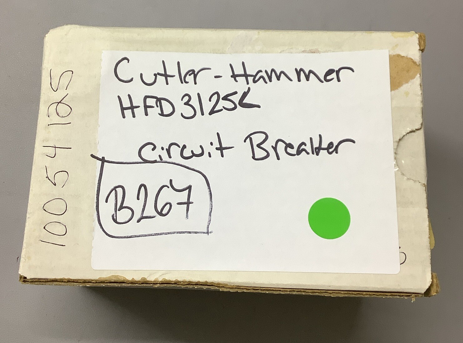 Cutler-Hammer HFD3125L Circuit Breaker 125A 600VAC (b267)