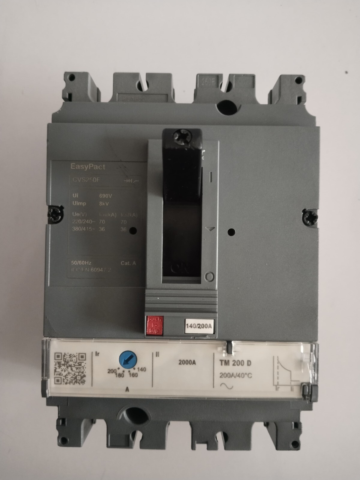 SCHNEIDER ELECTRIC CVS2250F 36KA 200A 3P CIRCUIT BREAKER FREE FAST