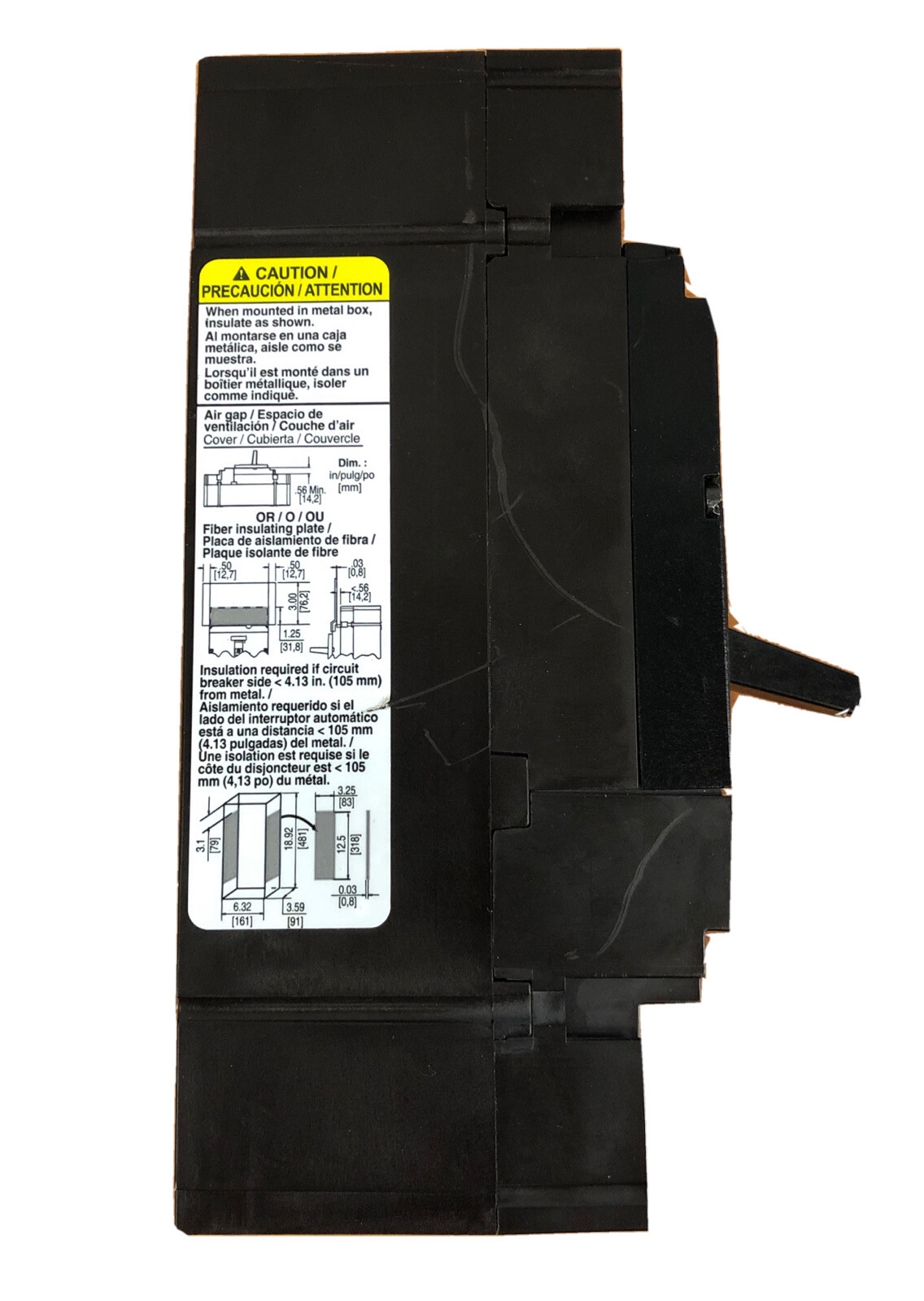 Square D JDL36175 600V Circuit Breaker