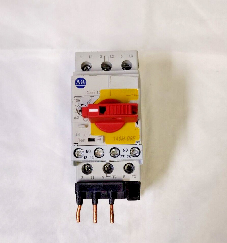 Allen Bradley 140M-D8E-C10 Motor Protection Circuit Breaker, SER C