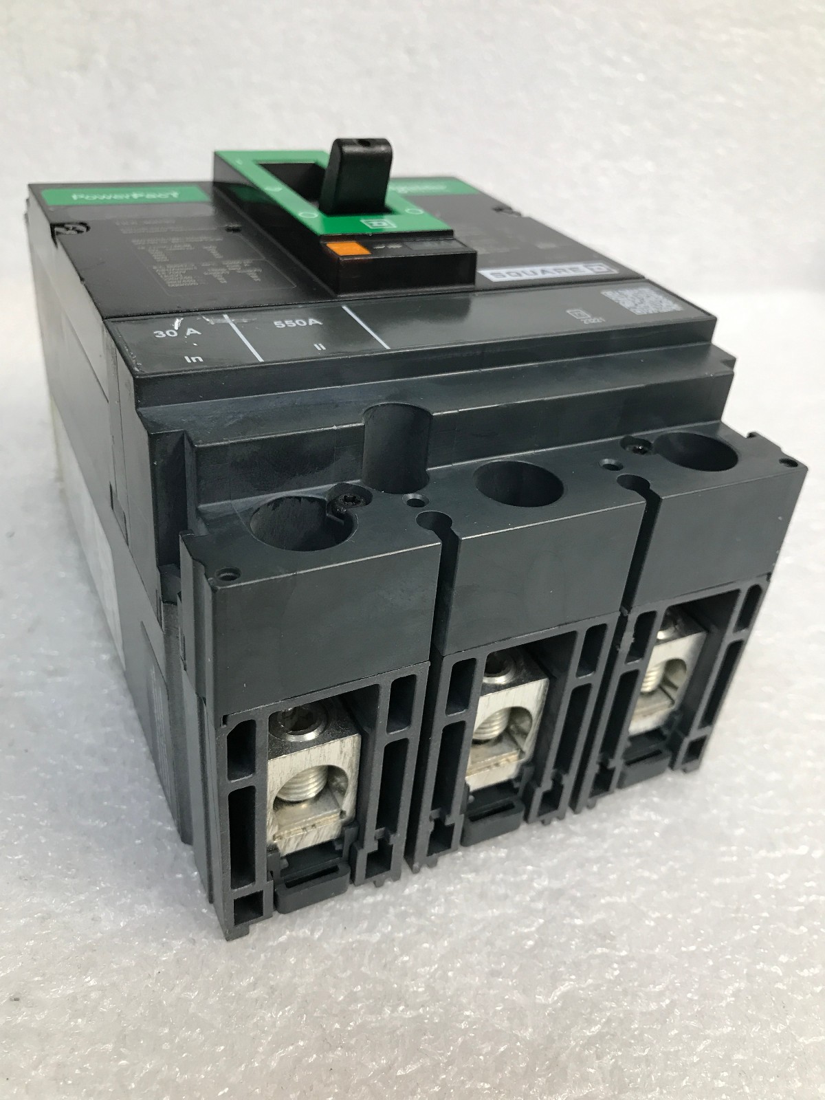 Square D/PowerPacT HD 060 Cat # HDL36030 3 Poles Circuit Breaker ( 30AMPs )
