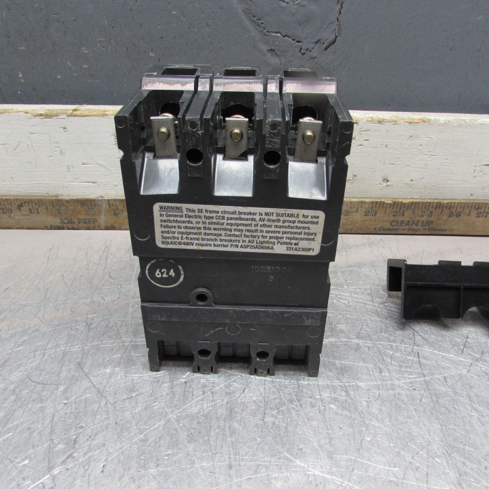 GE SEPA36AT0100, Current Limiting CIRCUIT BREAKER, 3p/600V/70A, MAKE OFFER!