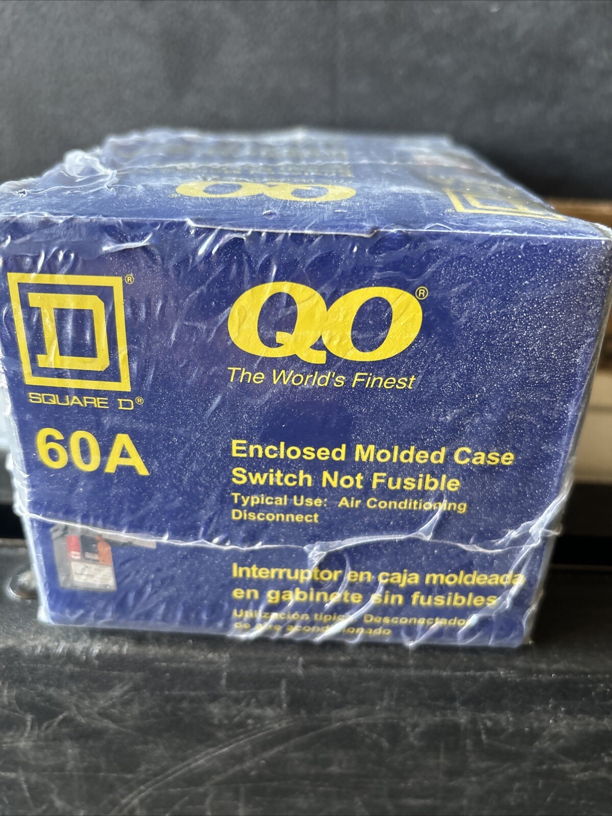 Square D 60A 60 Amp Enclosed Molded Case Switch Non-Fusible Circuit Breaker